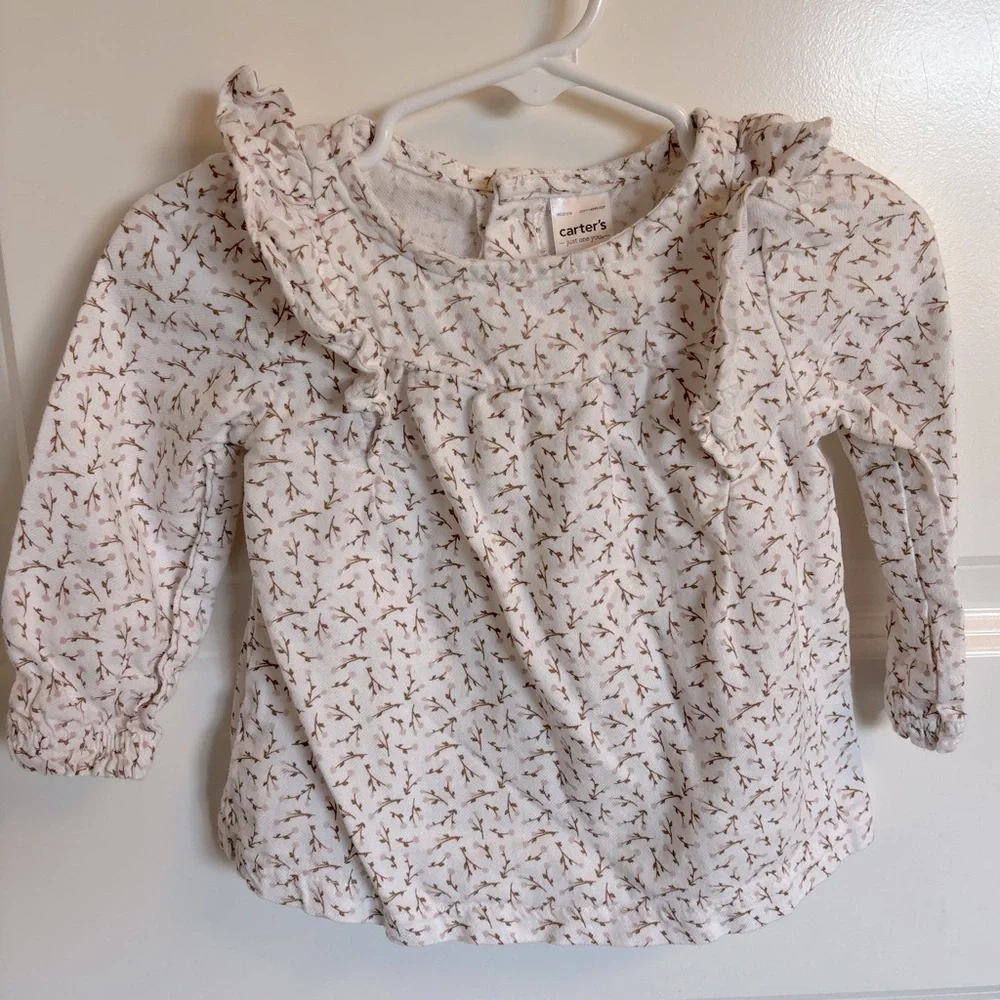Carter's Just One You® Baby Girls' Floral Dress Top & Bottom Set - Size 18M